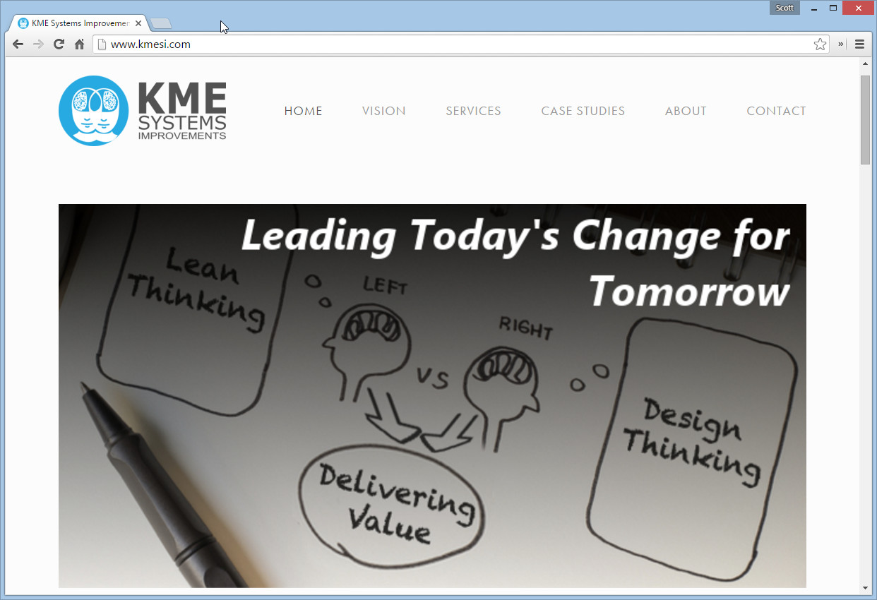 KME Systems Improvements website